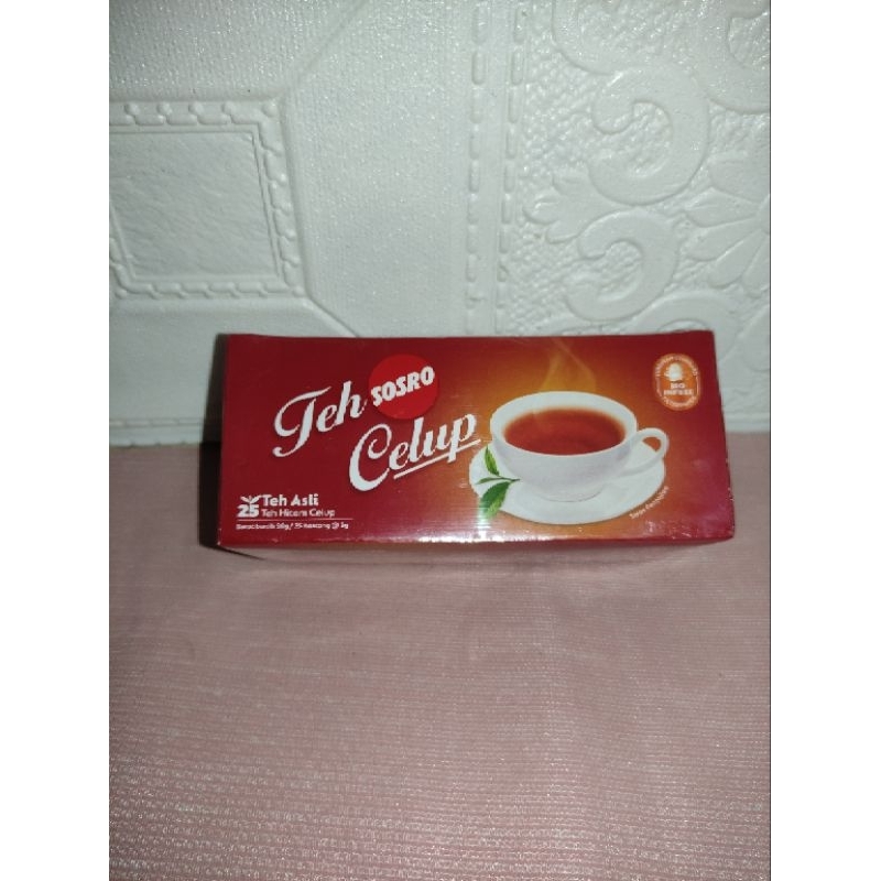 

TEH CELUP SOSRO BLACK 25 SACHET