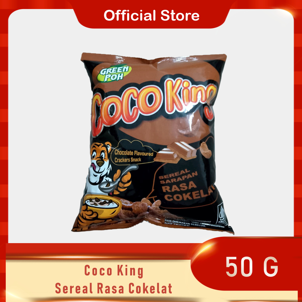 

Coco King Makanan Ringan Sereal Rasa Coklat 50 G