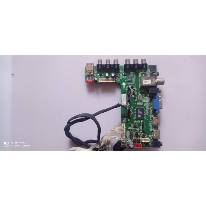 Mesin MB mainboard TV LCD LED  polytron 40 inch PLD40V853 Digital