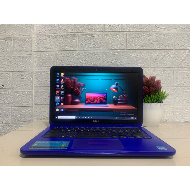 Notebook Second Murah.Notebook Dell Inspiron 11-3162,Intel Celeron N3050,Ram 2,Hdd 500Gb.No Minus