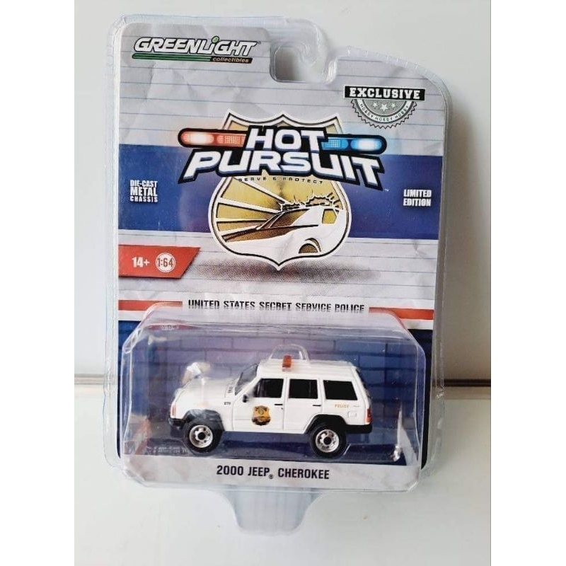 Greenlight Jeep Cherokee 2000 Hot Pursuit