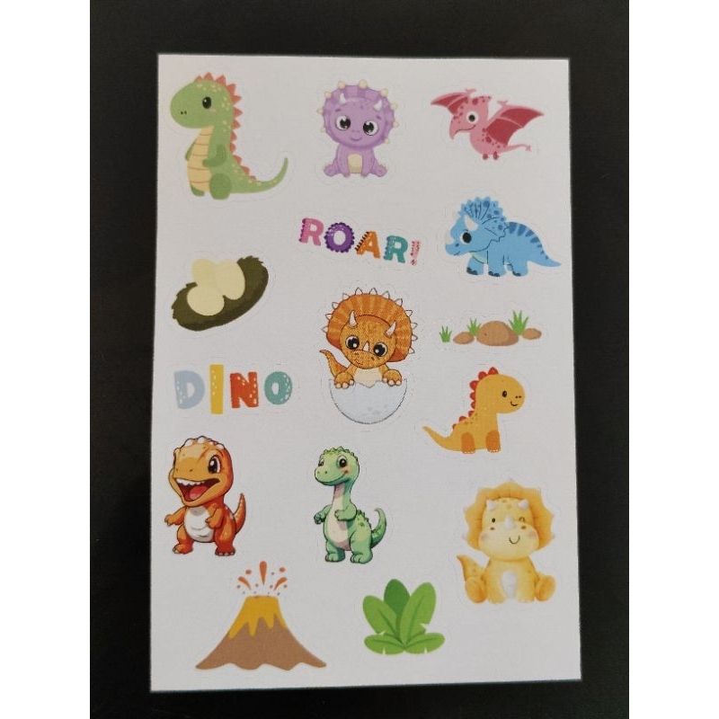

STICKER DINOSAUR LUCU DAN MURAH