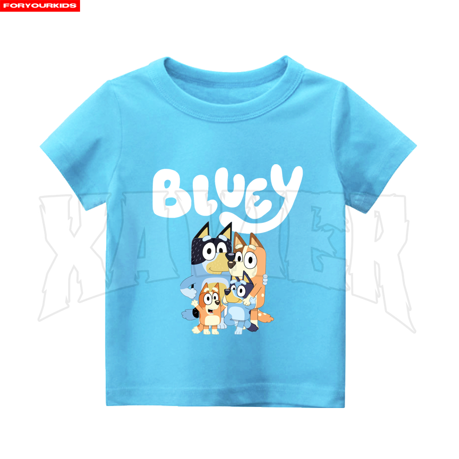 BAJU ANAK KAOS ANAK KARAKTER BLUEY