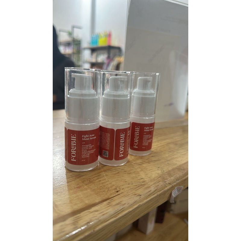 New Packagking- Forebie Serum Acne Fighter Moisturizer