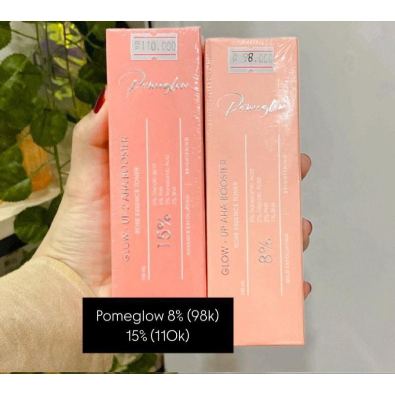 POMEGLOW TONER - Exfoliating Toner 8% & 16%