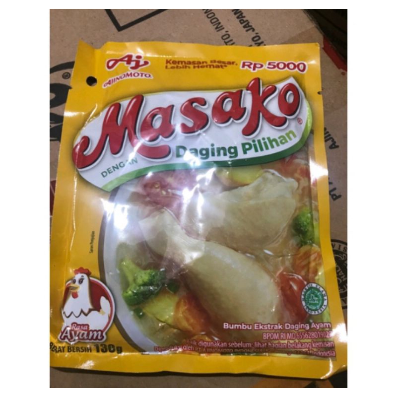

{MASAKO} penyedap rasa ayam + sapi +BUMBU penyedap makanan +MasakoKaldu bubuk penyedap