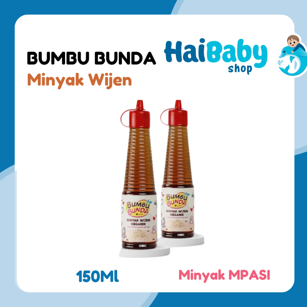 

Bumbu Bunda Elia - Minyak Wijen Non MSG / Minyak MPASI 150Ml