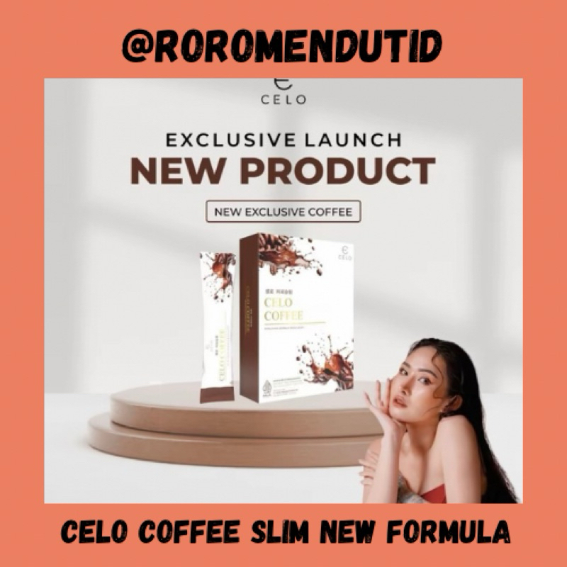 CELO COFFEE SLIMMING NEW FORMULA 10 SACHET | Kopi Diet AMPUH 5 JAM TURUN 1 KG