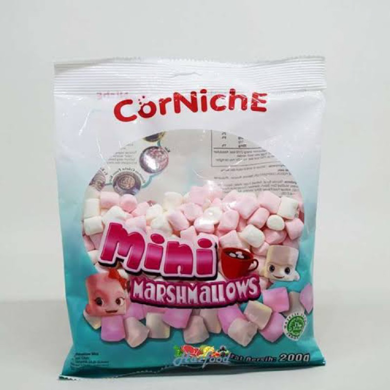 

Marshmallow corniche pink putih 200gram