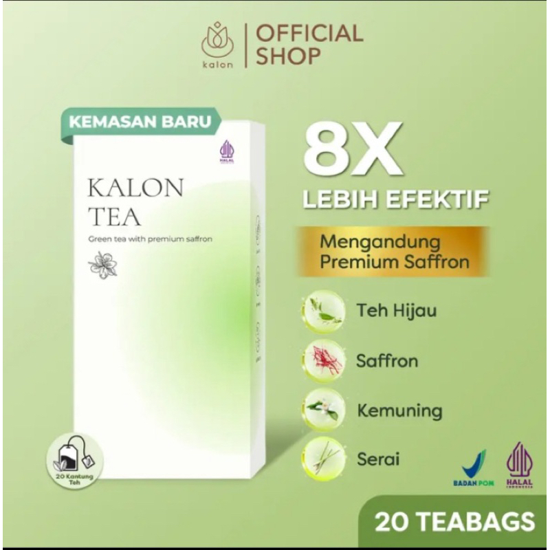 

Ready | Kalon Tea Extra Premium Saffron Minuman Penurun BB