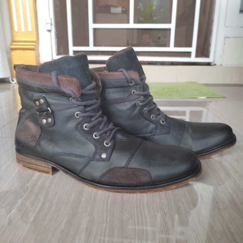 Steve Madden Portugal Hand Made Mid Boots Authentic Original Size 46 Insole 29-30 Cm