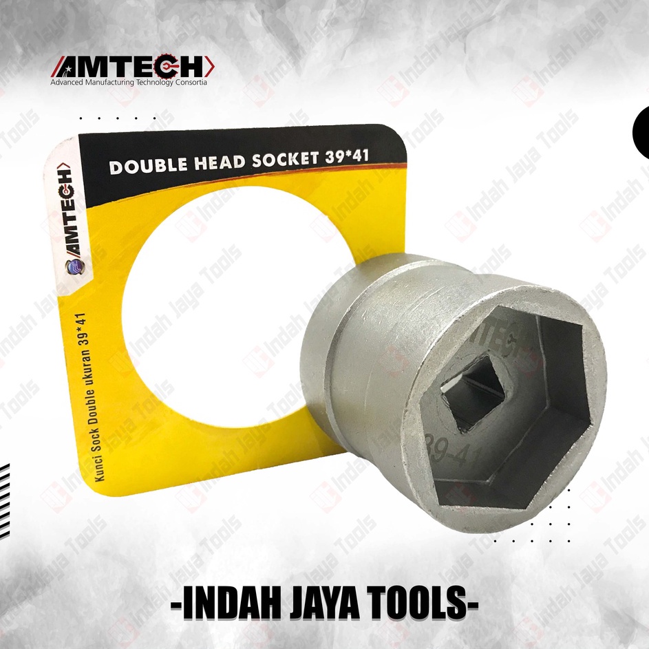 AMTECH VT35244 Doue Socket 39 x 41 mm  Mata Kunci Sock CVT Crown Sok 39x41