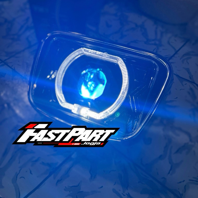 lampu biled rxking devil ice blue | lampu model biled rxking ice blue | lampu biled rxking original