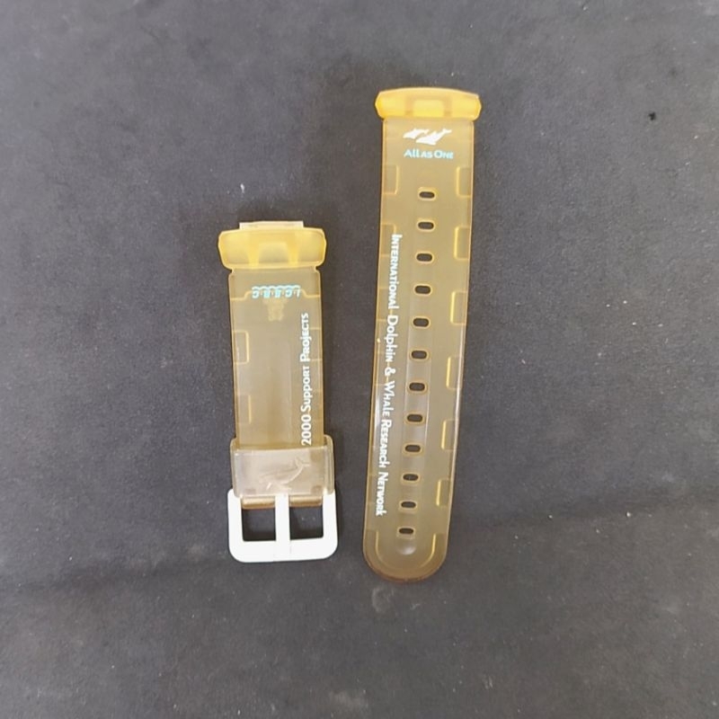 CASIO BABY - G BG - 40K ( ORIGINAL PART REPLACEMENT STRAP ) I. C. E. R. C INTERNATIONAL DOLPHIN & WH
