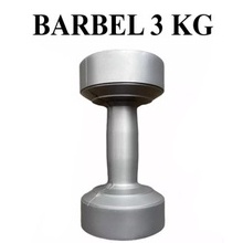 Garansi 1  COD BARBEL  DUMBELL PLASTIK 3 KG