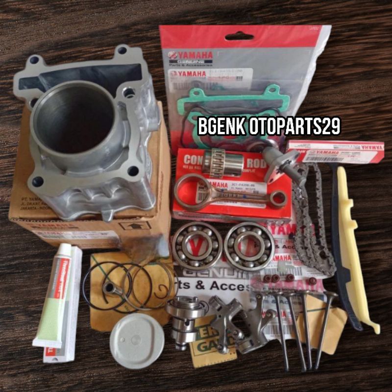 PAKET BLOK SEHER FULLSET 12 ITEM YAMAHA VIXION OLD VIXION NEW NVL NVA 3C1/1PA ORIGINAL