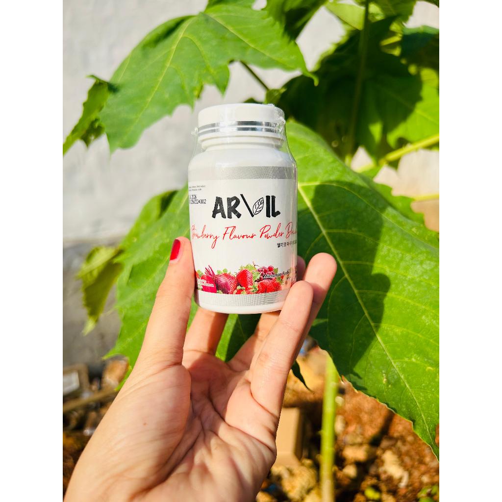 Arvil Gluta Drink Infus Whitening Minuman Kolagen Pencerah Kulit Cepat Aman Untuk Busui Halal Menghi