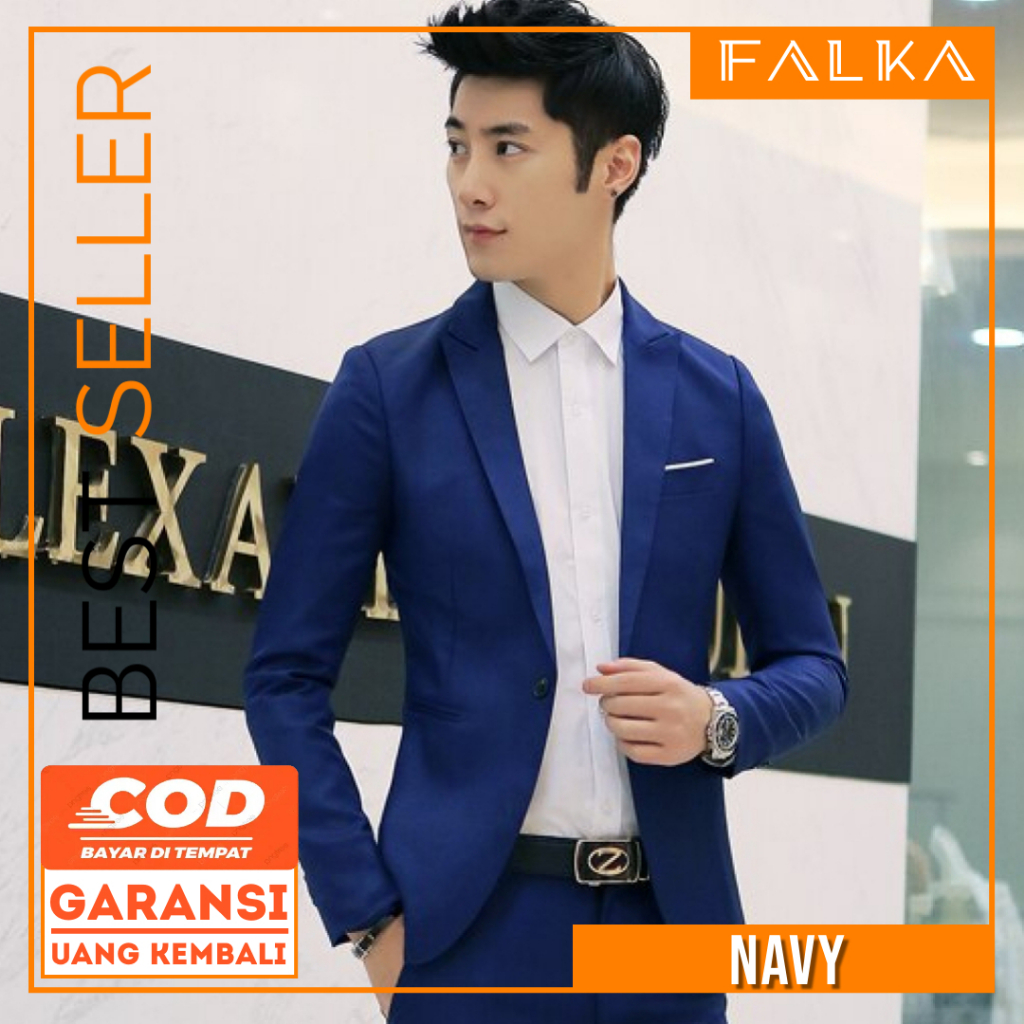 BEST SELLER Jas Blazer Pria Formal dan Kasual Jaz Blezer Cowok Kasual Korean Style KEKINIAN