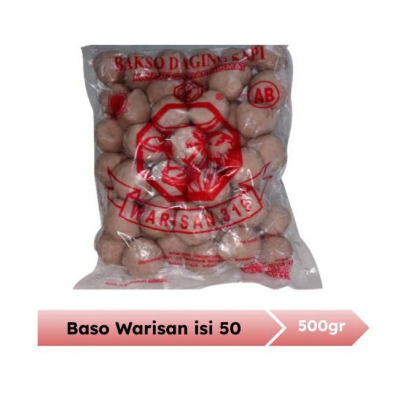 

Baso Warisan Isi 50pcs / Baso Warisan / Baso Sapi