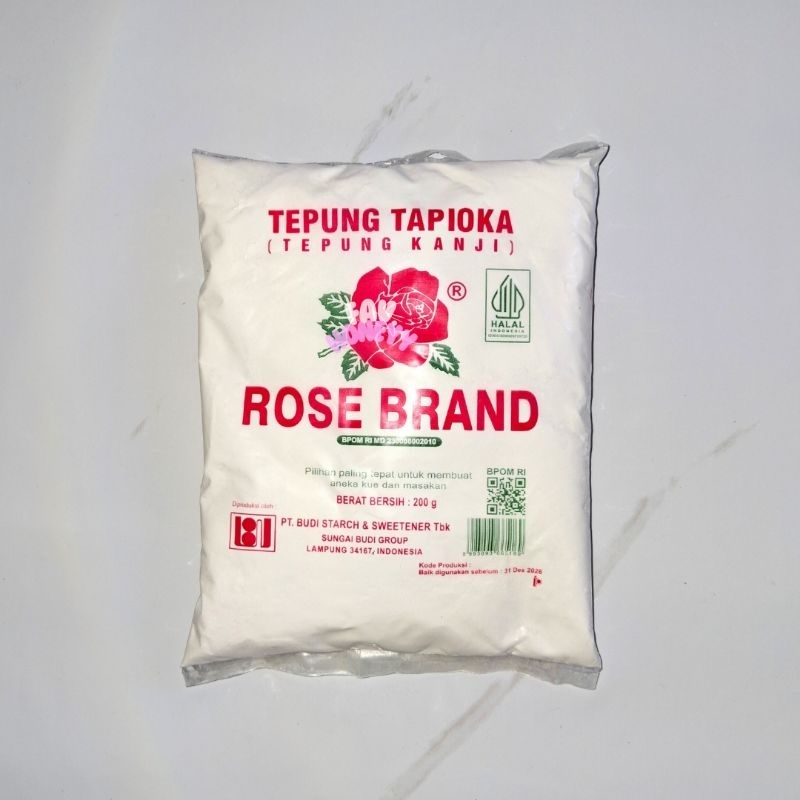 

Rose Brand - Tepung Tapioka / Tepung Kanji 200 gram 200gr