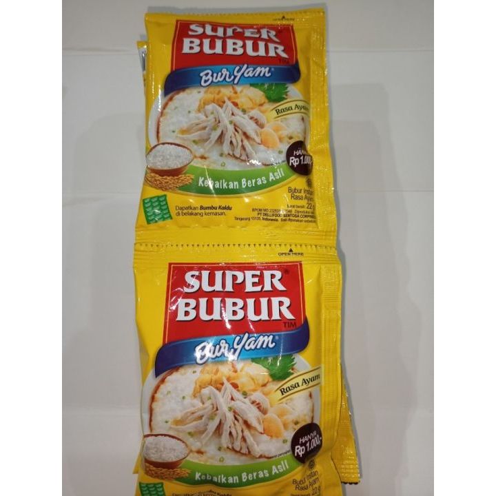 

Super Bubur Buryam renceng isi 10 x 22 gr