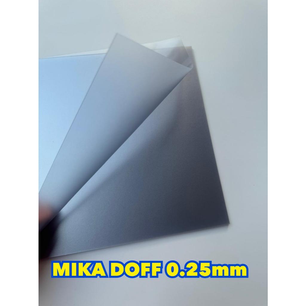 

RB Mika doff tebal 0.25mm A4 isi 10 lembar