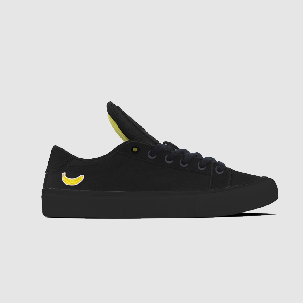 FYC FOOTWEAR - CAVEN CLASSIC ALL BLACK YOUTH | SEPATU ANAK | SEPATU VULCANIZED