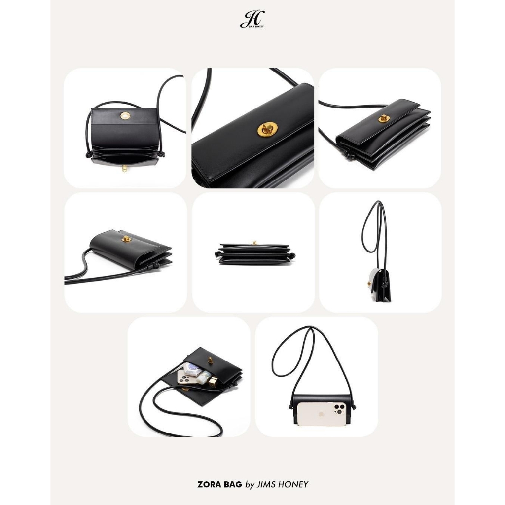 JIMS HONEY ZORA MINI BAG Tas Selempang Wanita Slingbag Cewek Jimshoney Trendy Elegan