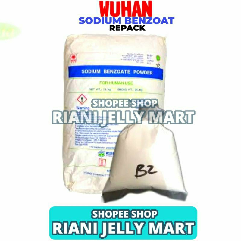 Sodium Benzoat Wuhan 500g Repacked