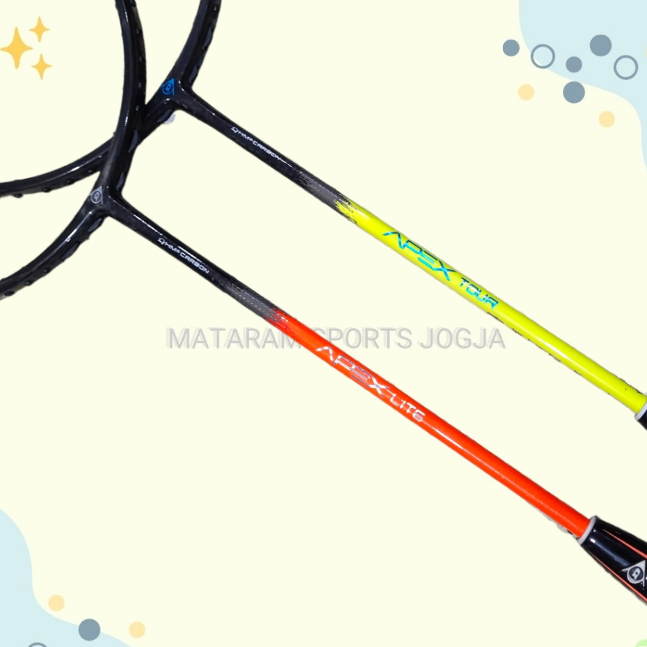 Raket Badminton Bulutangkis Dunlop Apex Tour / Apex Lite Original