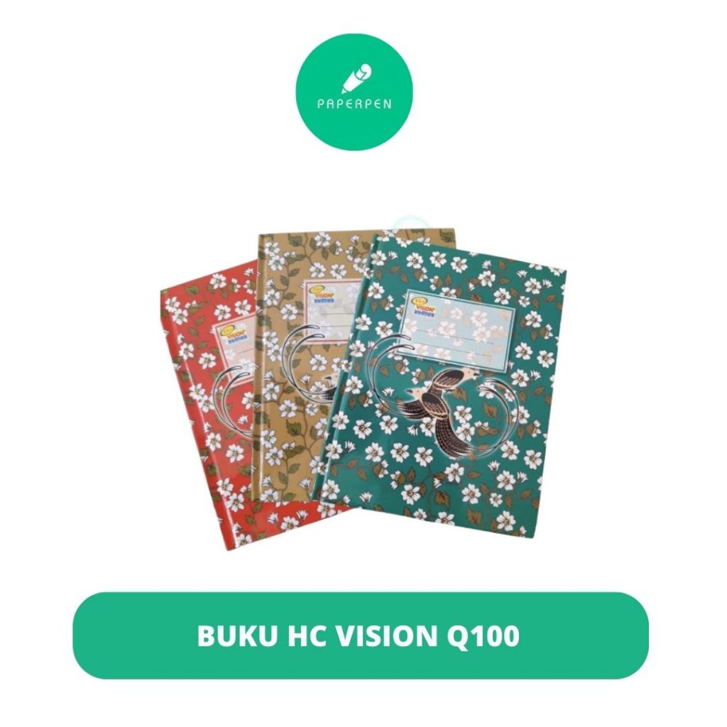 

BUKU HARD COVER VISION Q100 (QUARTO)