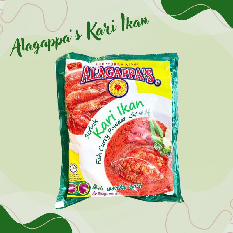 

SERBUK KARI IKAN ALAGAPPAS / FISH CURRY POWDER 250 GR