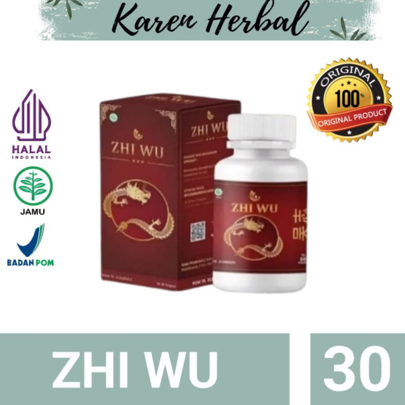 Zhi Wu obat herbal asam urat rematik Asli 100% original BPOM obat china asam urat ampuh