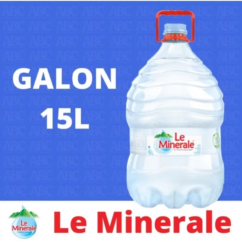 

Le Mineral Galon Air Mineral 15 Liter Galon Besar