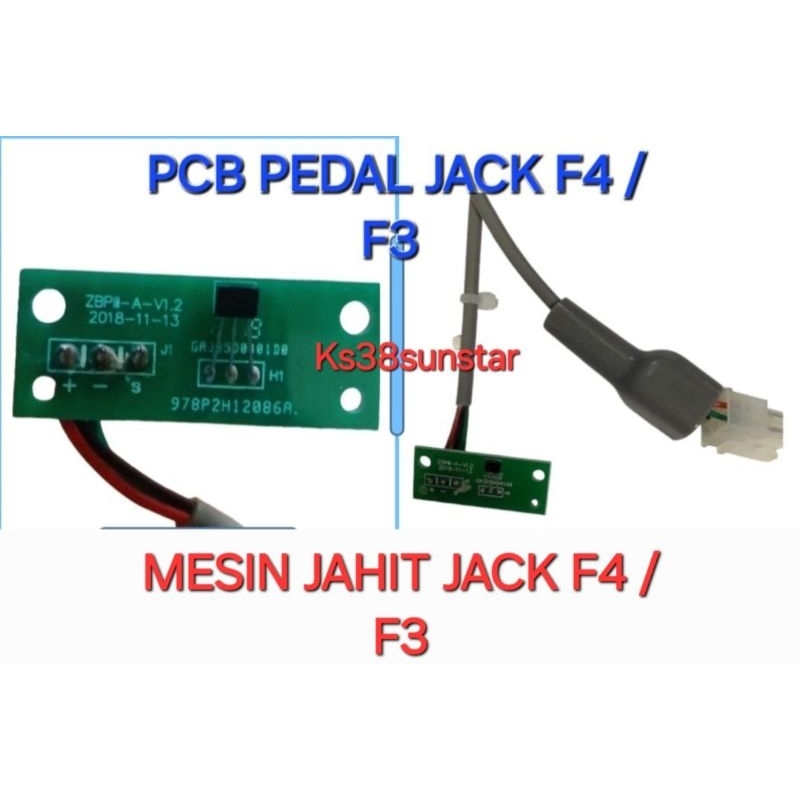 pcb mesin jahit jack f4 / f3