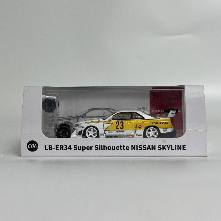 [CM MODEL] LBWK LB-ER34 SUPER SILHOUETTE NISSAN SKYLINE