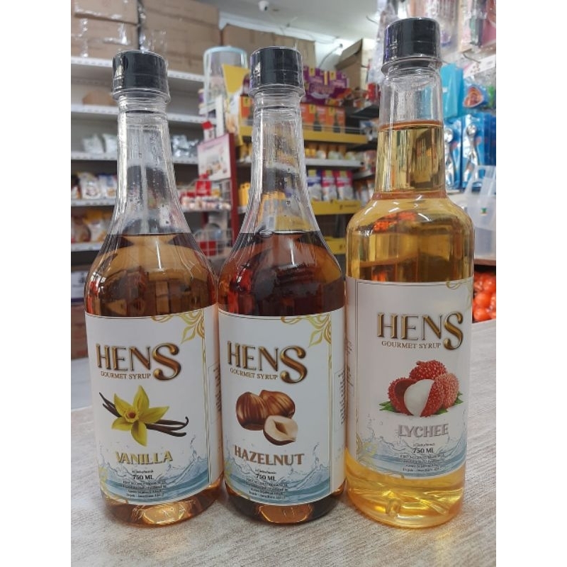 

Hens Gourmet Syrup Aneka Rasa 750ml