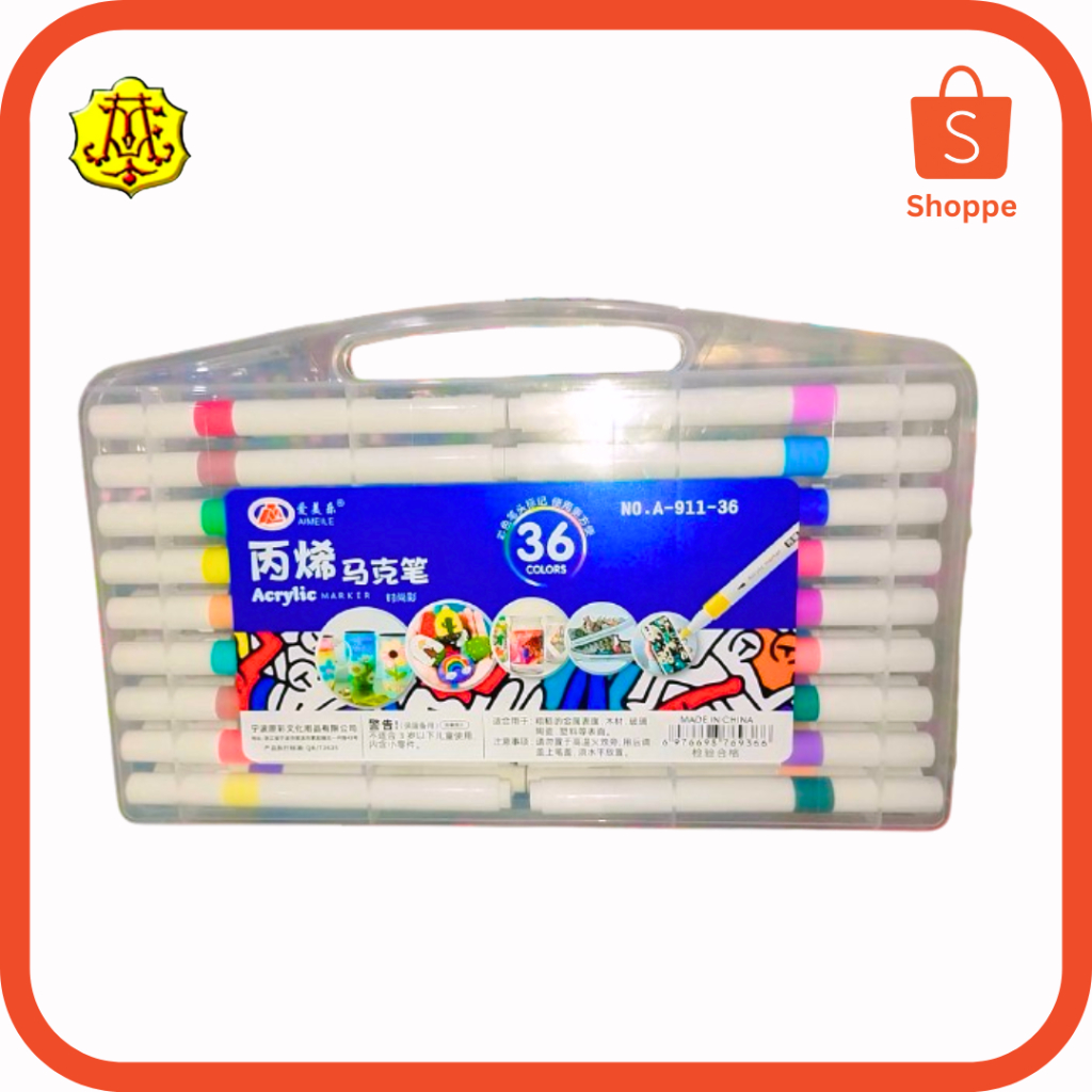 

SPIDOL ACRYLIC MARKER A-911-36W AIMEILE