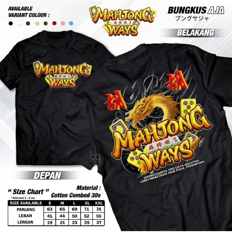 KAOS. MAHJONG MAHJONG WAYS DEPAN BELAKANG