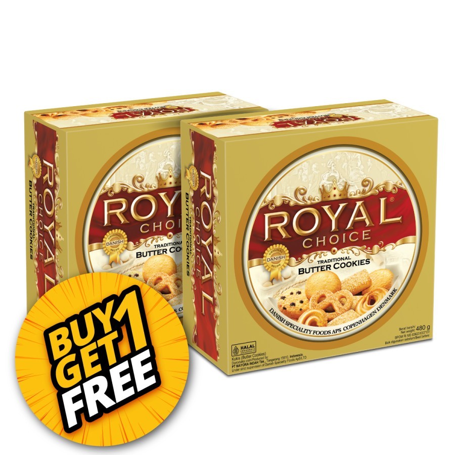 

Biskuit Royal Choice 480 gr BUY 1 GET 1