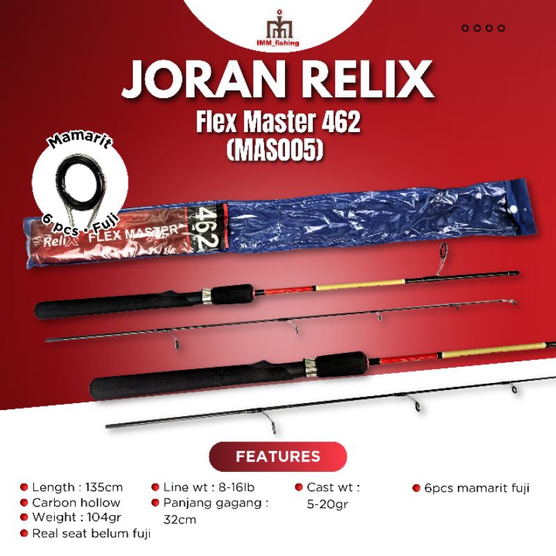 JORAN RELIX FLEX MASTER | Tongkat Pancing | Fishing Rod