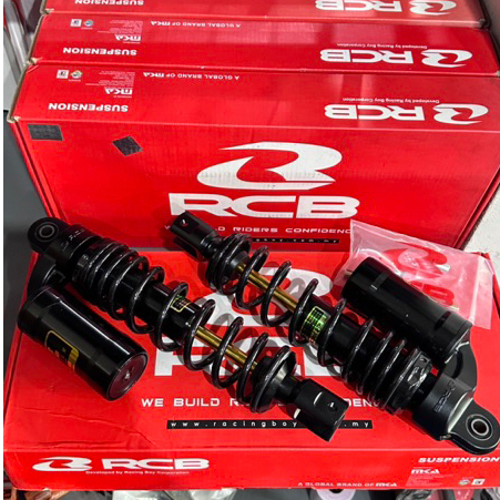 SHOCK / SHOCKBREAKER RCB MB2 305MM BLACK SERIES NMAX NEW AEROX NEW PNP ORIGINAL RCB