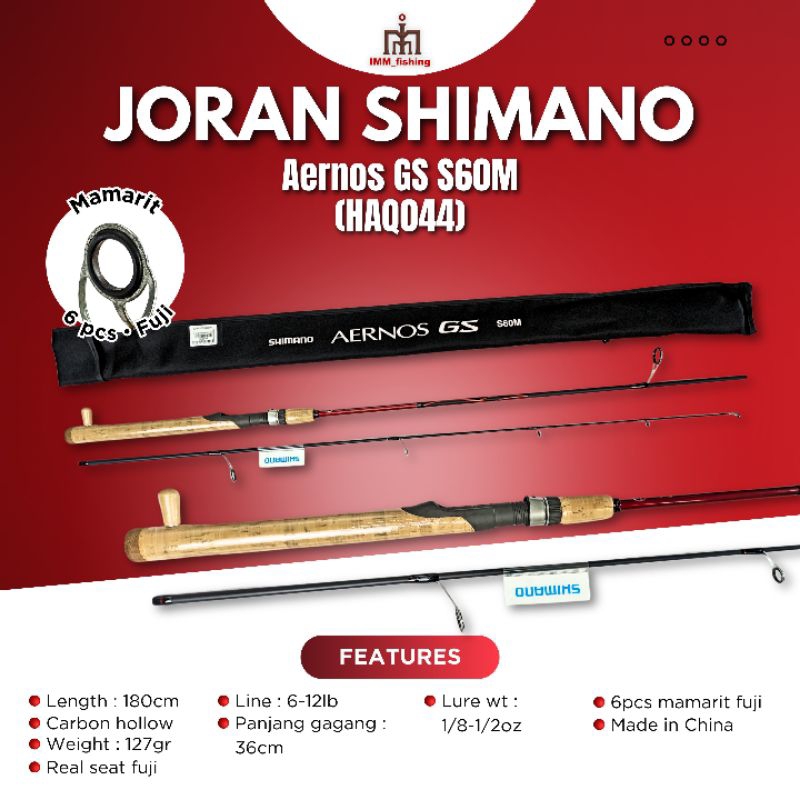 JORAN SHIMANO AERNOS | Tongkat Pancing | Fishing Rod