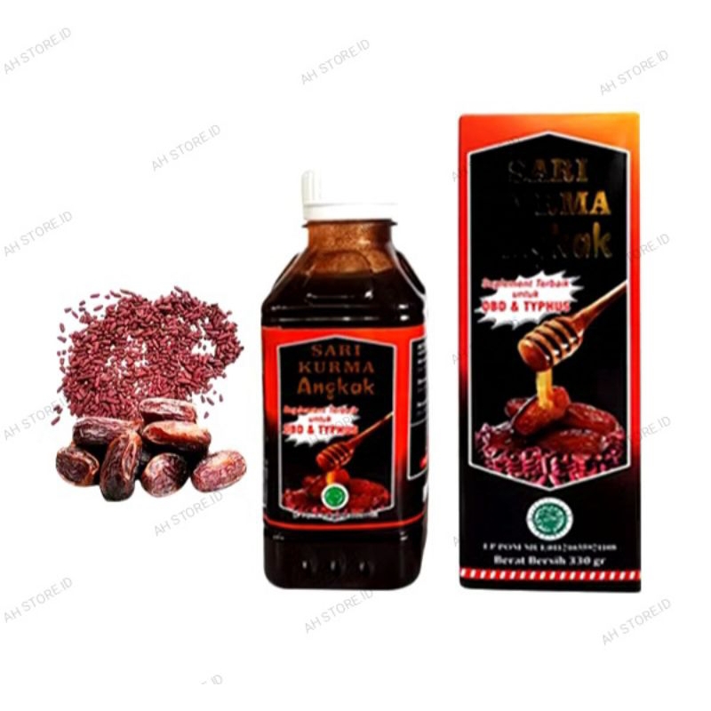 sari kurma angkak obat tipes dan demam berdarah