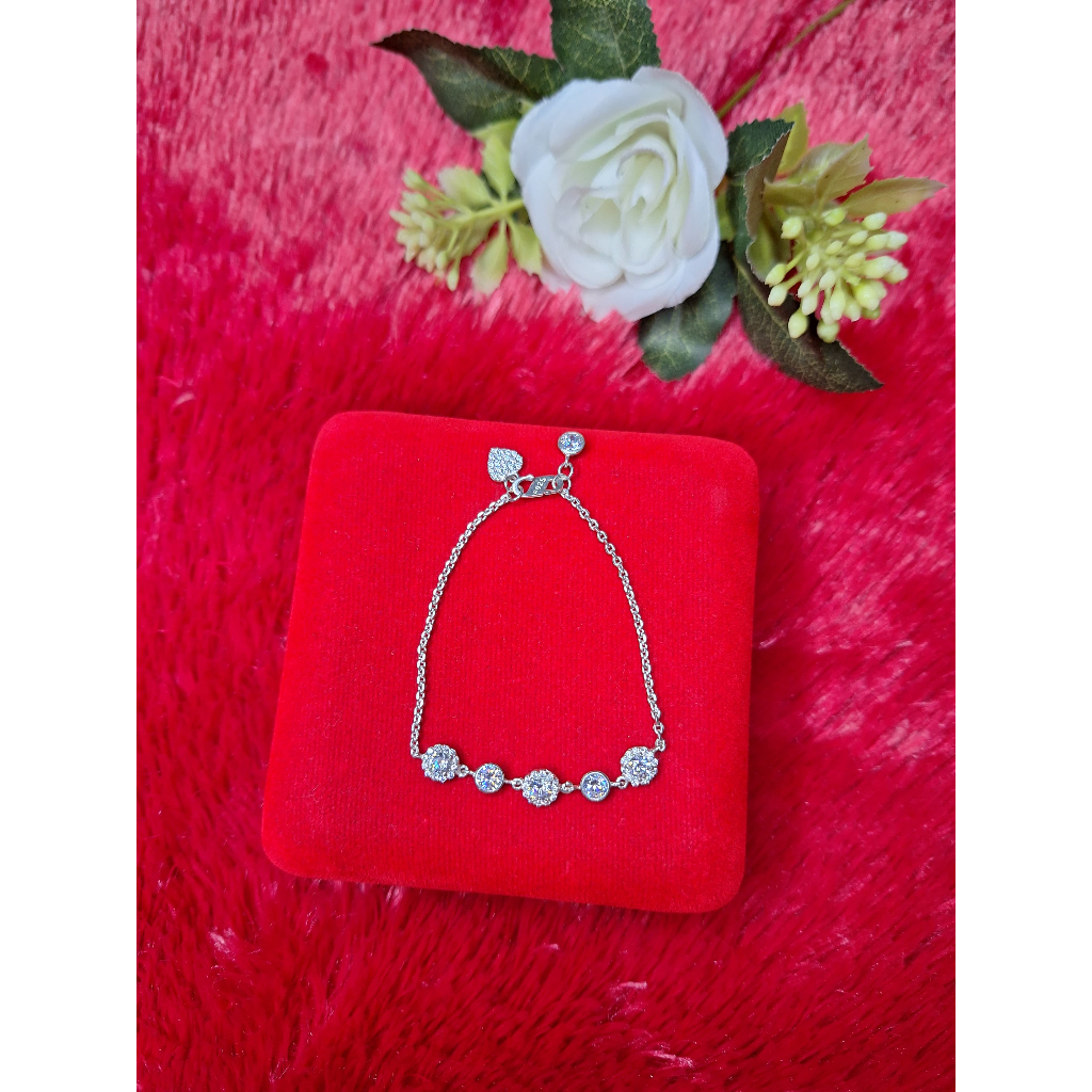 Gelang Perak Permata