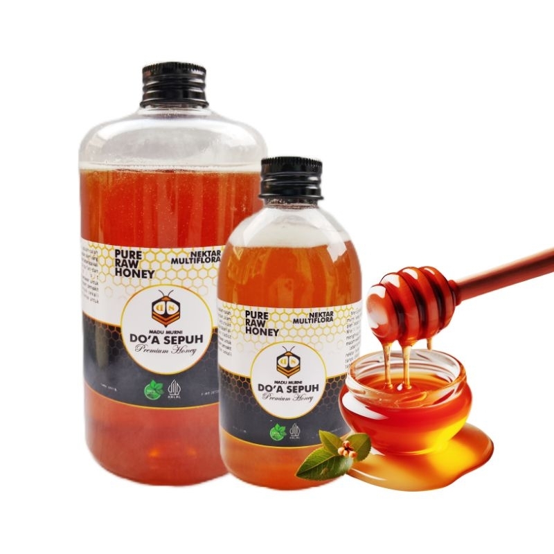 

Madu Murni Asli Hutan Multiflora Super Pure Raw Honey Tanpa Campuran