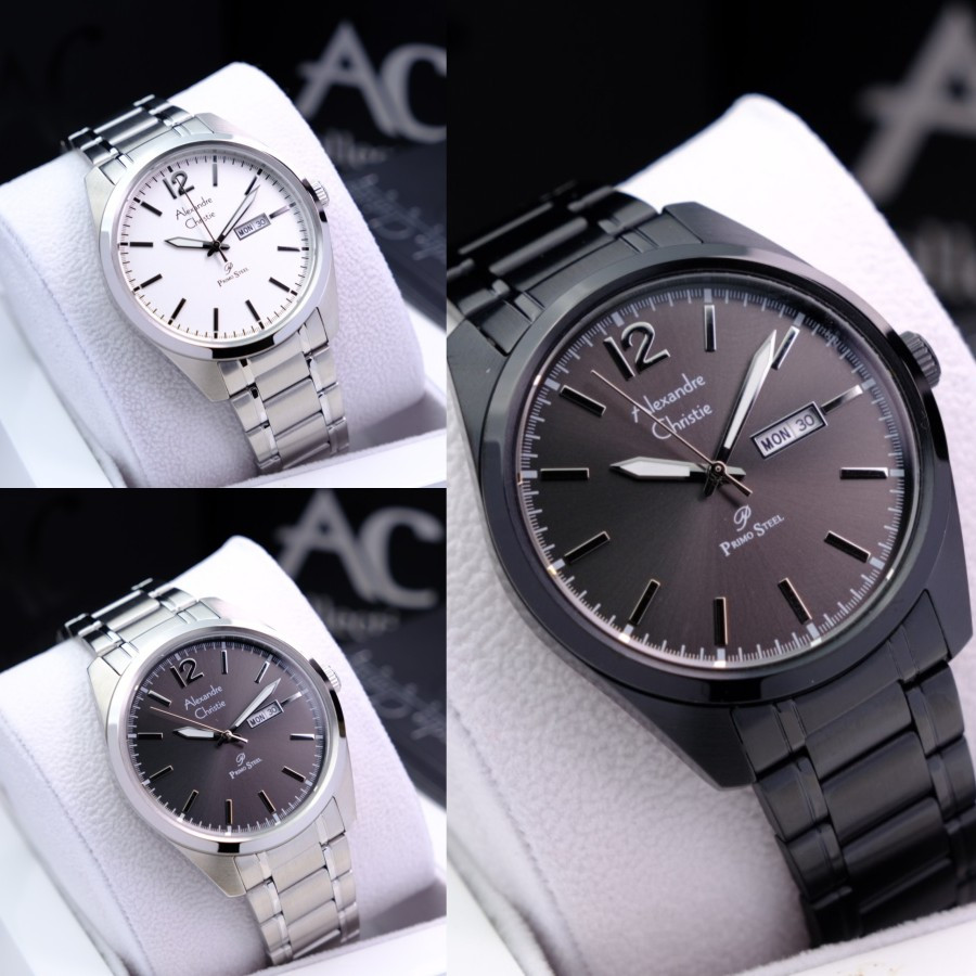 ALEXANDRE CHRISTIE AC 1012 AC1012 MEB SERIES JAM TANGAN PRIA ORIGINAL