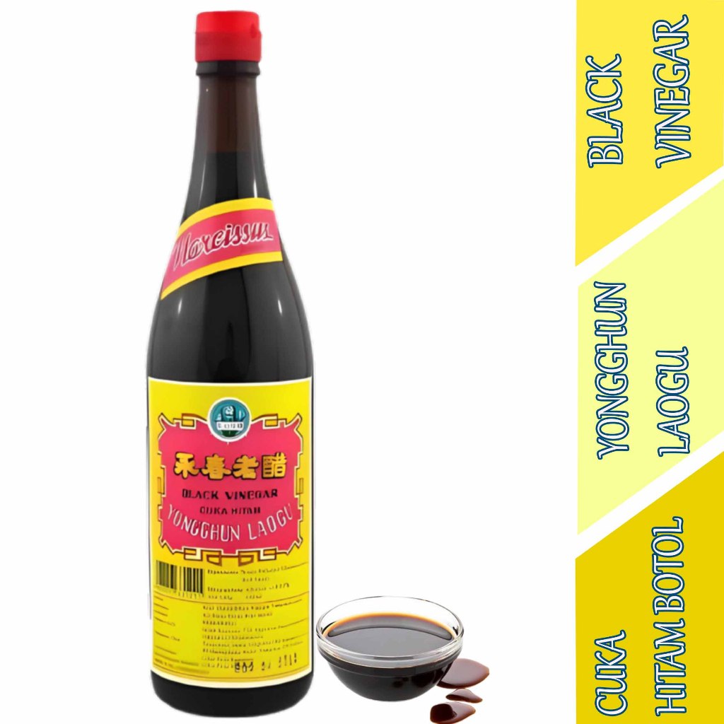 

Cuka Hitam Botol - Yongghun Laogu - Black Vinegar - 640ml