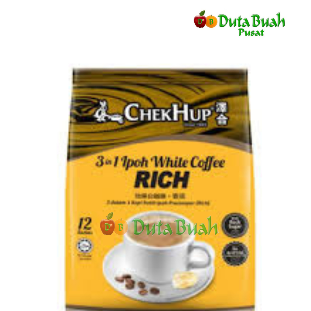 

DUTA BUAH PUSAT CHEK HUP 3 IN 1 WHITE COFFE RICH ( KOPI KING )