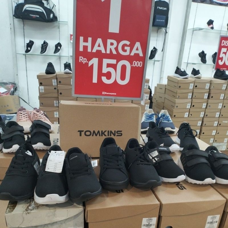 SEPATU SEKOLAH ANAK TOMKINS
